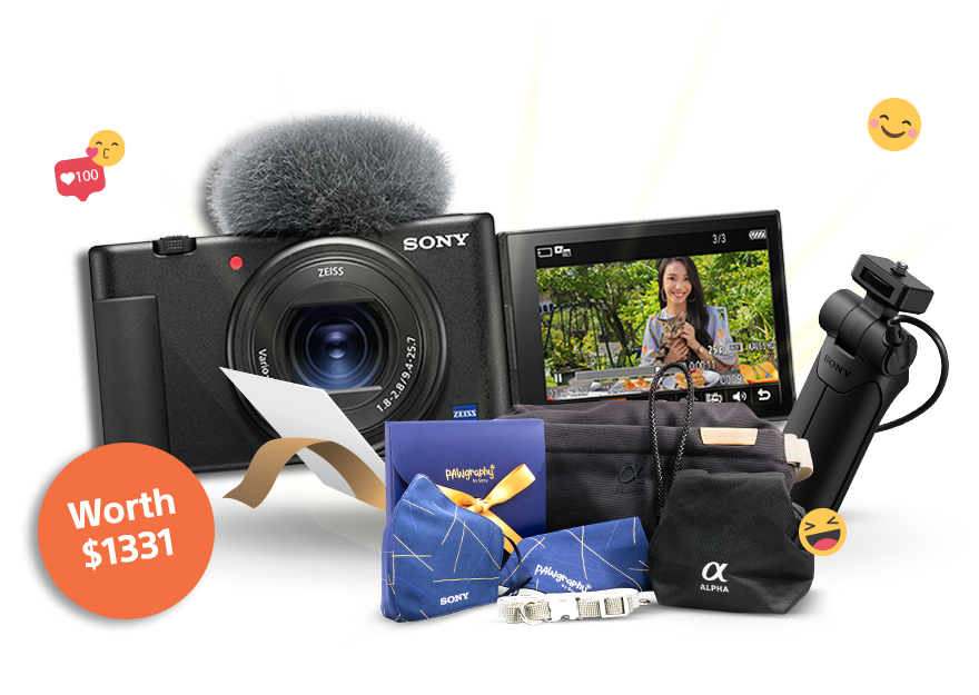 Digital Camera ZV-1 and VCT-SGR1